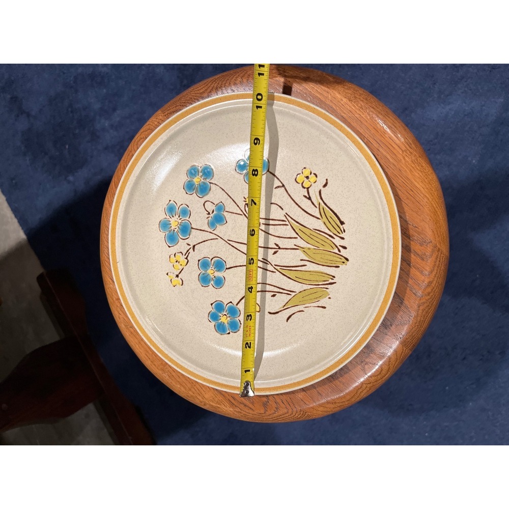 Hearthside Garden Festival Highland Flowers Stoneware Dinner Plate Japan 10.5" - Picture 4 of 4